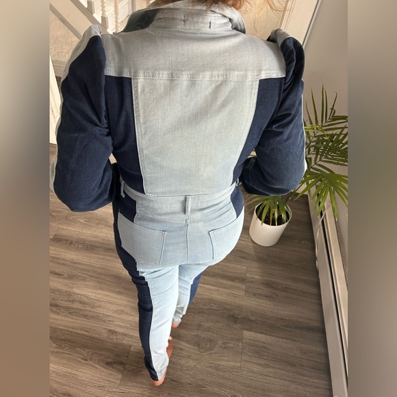 Blue denim jumper - Picture 3 of 3